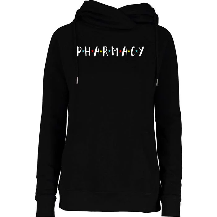 Pharmacy Assistant Pharmacist Funny Pharmacy Technician Womens Funnel Neck Pullover Hood