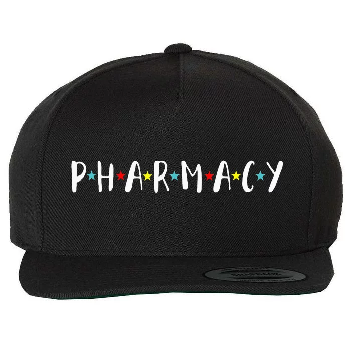 Pharmacy Assistant Pharmacist Funny Pharmacy Technician Wool Snapback Cap