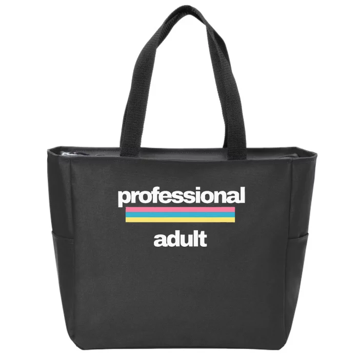 Professional Adult Zip Tote Bag