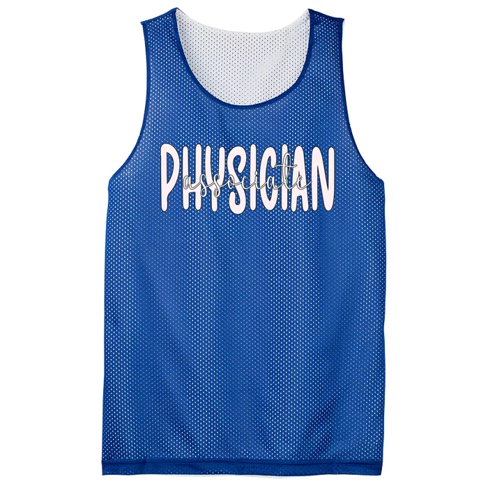 Physician Associate Pa Appreciation Gift Mesh Reversible Basketball Jersey Tank