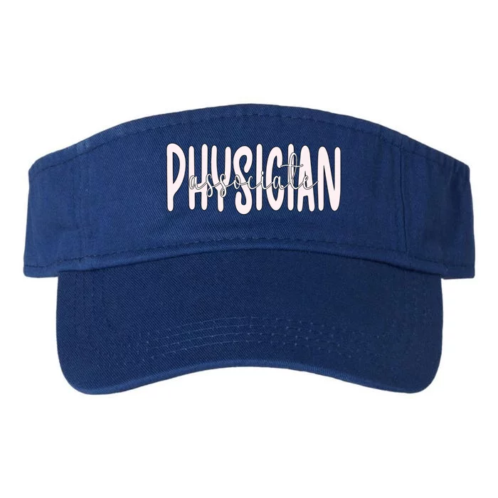 Physician Associate Pa Appreciation Gift Valucap Bio-Washed Visor