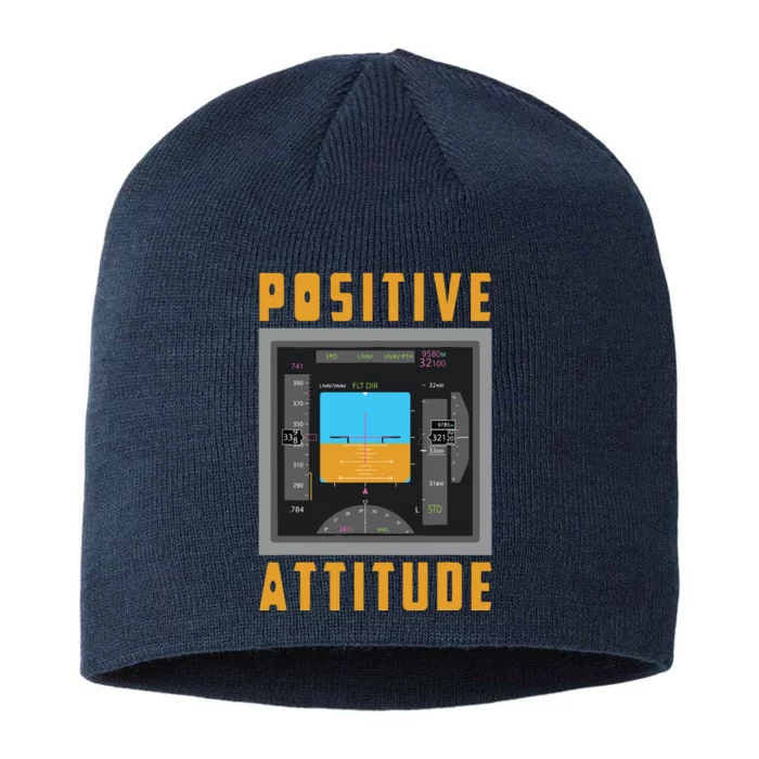 Positive Attitude Pilot 8 1/2in Sustainable Knit Beanie