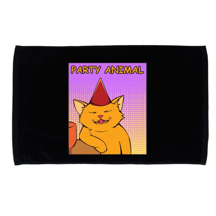 Party Animal Microfiber Hand Towel