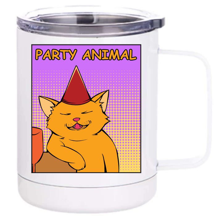 Party Animal Front & Back 12oz Stainless Steel Tumbler Cup