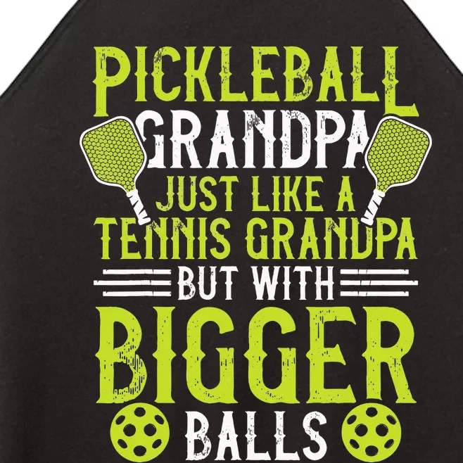 Pickleball Apparel Pickleball Player For Grandpa Women’s Perfect Tri Rocker Tank