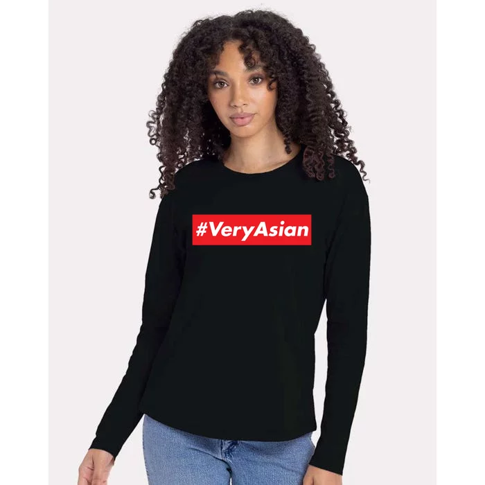 Proud Asian Pride Love Gift Womens Cotton Relaxed Long Sleeve T-Shirt