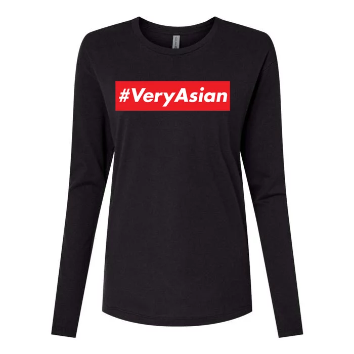 Proud Asian Pride Love Gift Womens Cotton Relaxed Long Sleeve T-Shirt