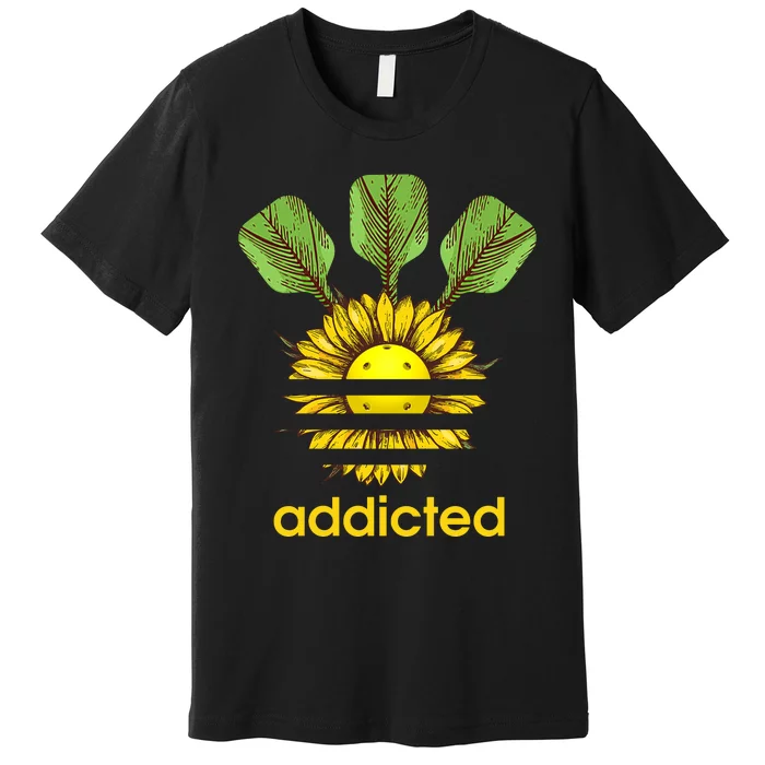 Pickleball Addicted Premium T-Shirt