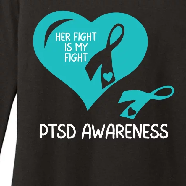 Ptsd Awareness Ptsd Awareness Gift Ptsd Support Ptsd Ribbon Ptsd Month Womens CVC Long Sleeve Shirt