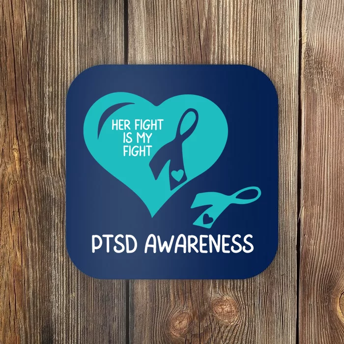 Ptsd Awareness Ptsd Awareness Gift Ptsd Support Ptsd Ribbon Ptsd Month Coaster