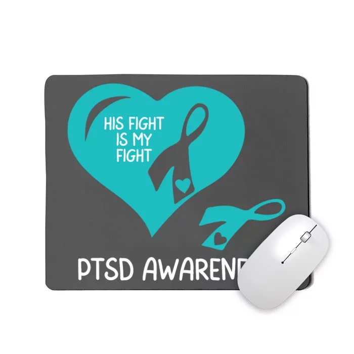 Ptsd Awareness Ptsd Awareness Gift Ptsd Support Ptsd Month Ptsd Ribbon Mousepad