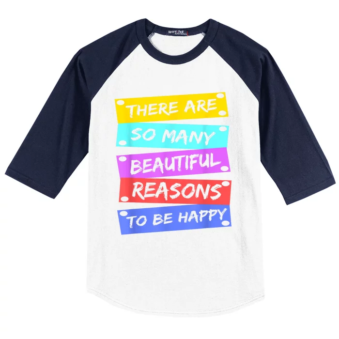 Positive Affirmations Positive Message Baseball Sleeve Shirt