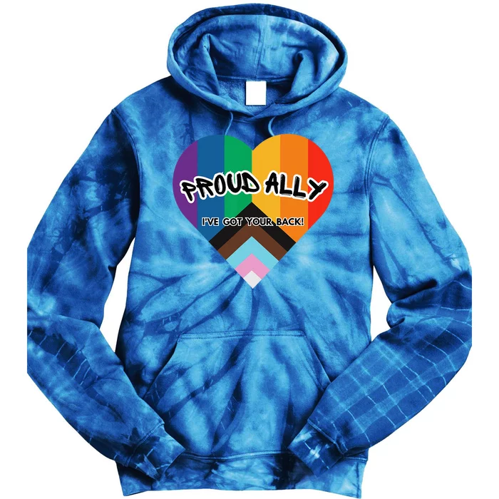 Proud Ally Tie Dye Hoodie