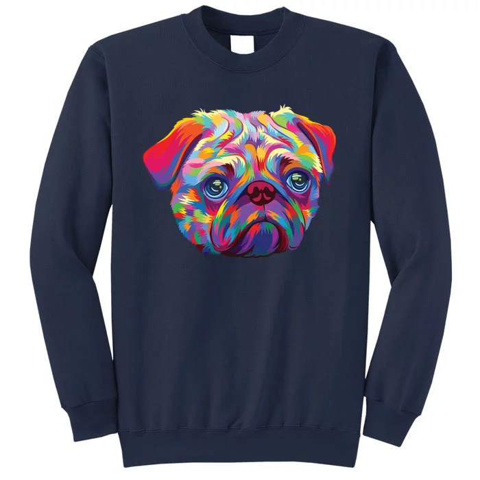 Pug Artwork Pug Lover Pug Owner Pug Art Pug Sweatshirt