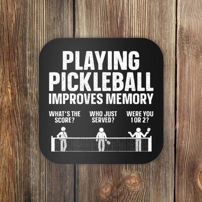 Pickleball Art Paddle Sport Pickleball Lover Coaster