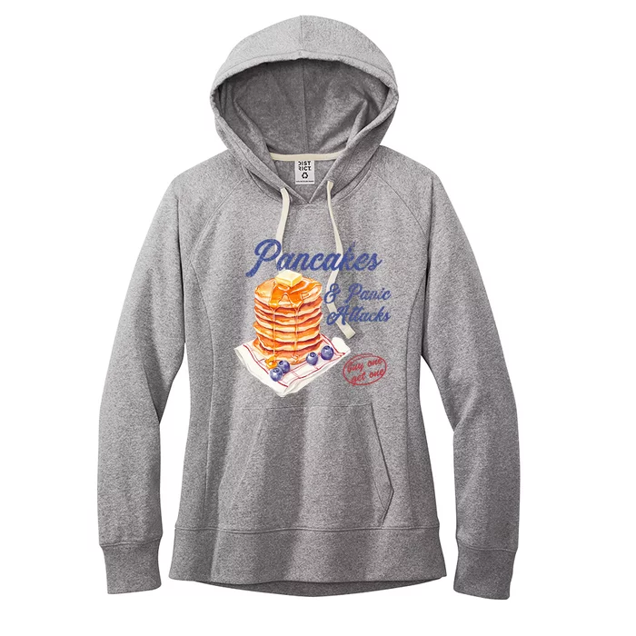 Pancakes And Panic Attacks Women's Fleece Hoodie