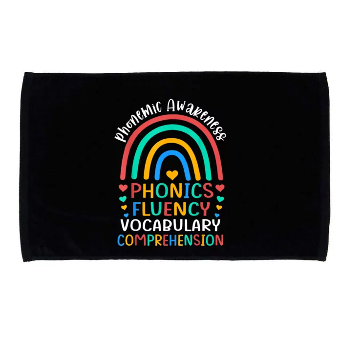 Phonemic Awareness Phonics Fluency Vocabulary Comprehension Microfiber Hand Towel