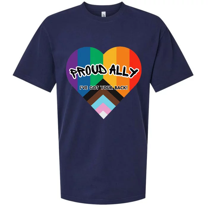 Proud Ally Sueded Cloud Jersey T-Shirt