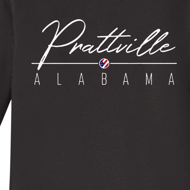 Prattville Al Baby Long Sleeve Bodysuit