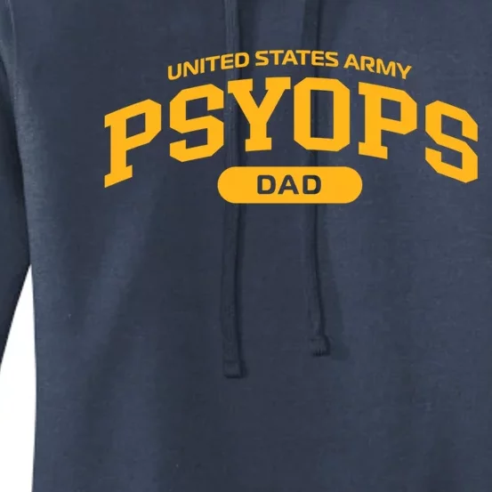 Proud Army Psyops Dad Meaningful Gift Women's Pullover Hoodie