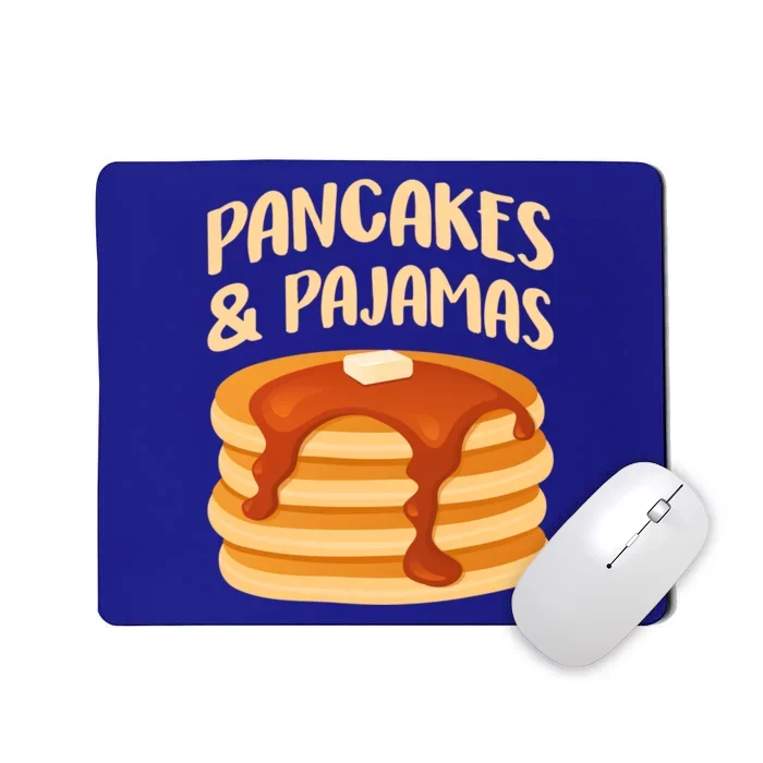 Pancakes And Pajamas Sleepover Sleeping Pancake Day Gift Mousepad