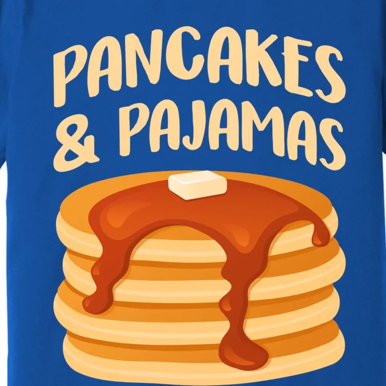 Pancakes And Pajamas Sleepover Sleeping Pancake Day Gift Premium T-Shirt