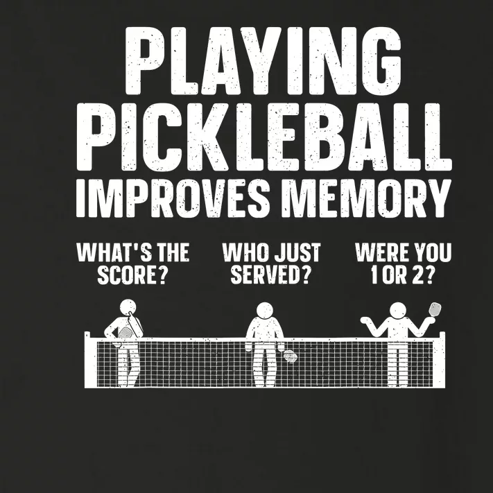 Pickleball Art Paddle Sport Pickleball Lover Toddler Long Sleeve Shirt