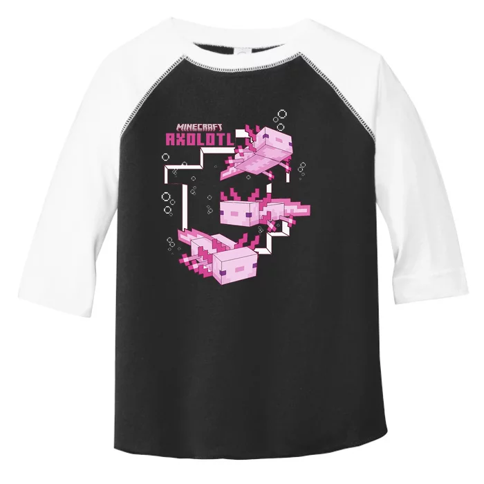 Pink Axolotl Pond Toddler Fine Jersey T-Shirt