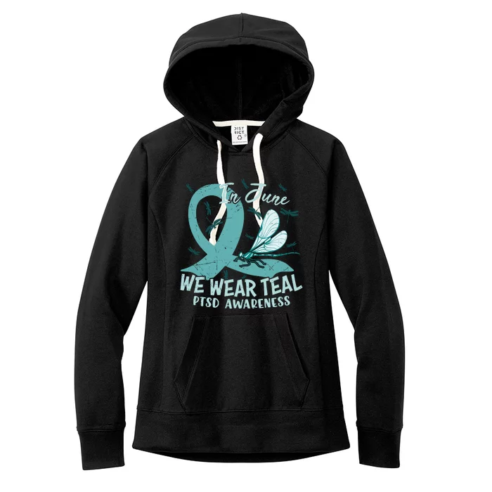 PTSD Awareness Posttraumatic Stress Disorder Women's Fleece Hoodie