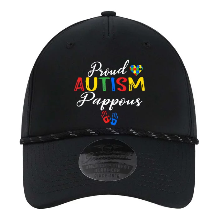 Proud Autism Pappous Autism Awareness Month Autistic Support Gift Performance The Dyno Cap