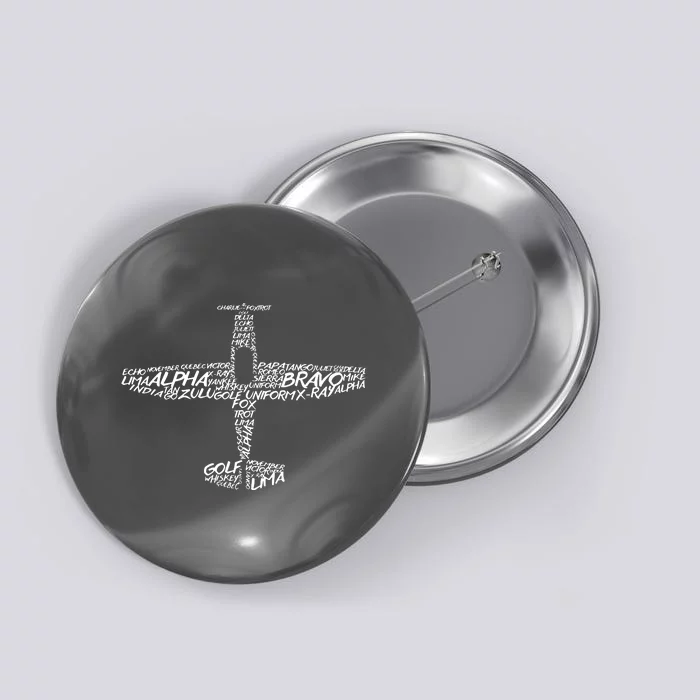 Phonetic Alphabet Pilot Airplane Button