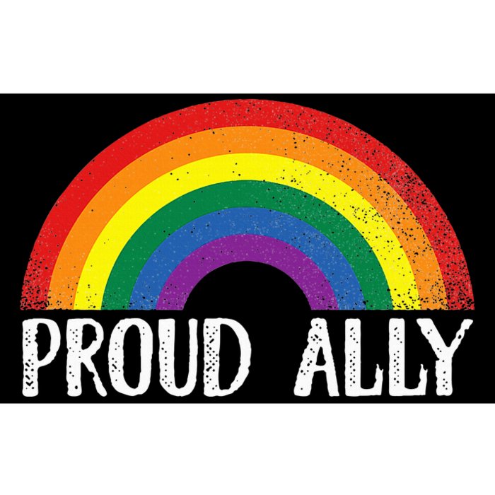 Proud Ally Pride Rainbow Queer Lesbian Gay Csd Party Lgbtq Bumper Sticker