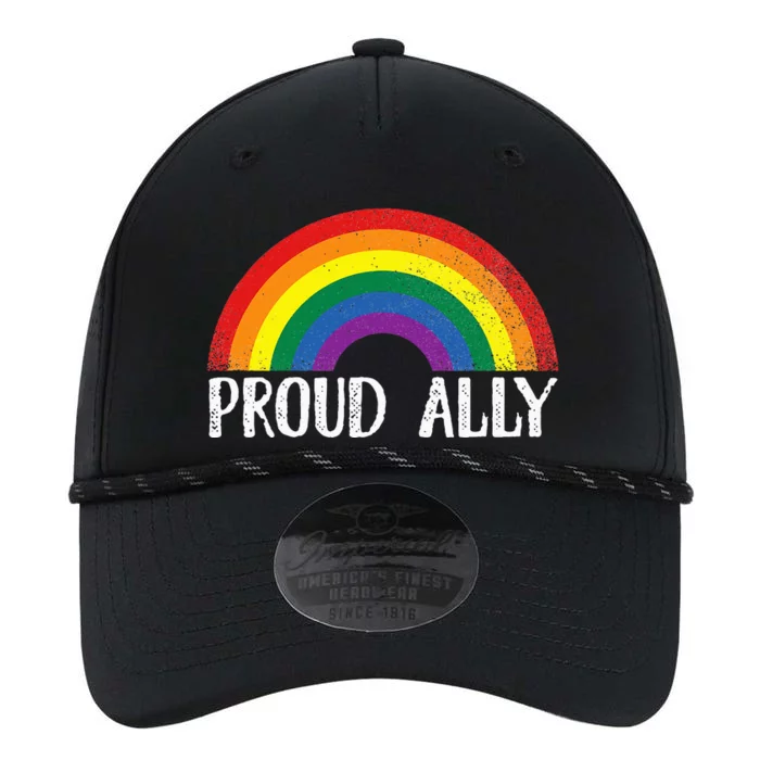 Proud Ally Pride Rainbow Queer Lesbian Gay Csd Party Lgbtq Performance The Dyno Cap