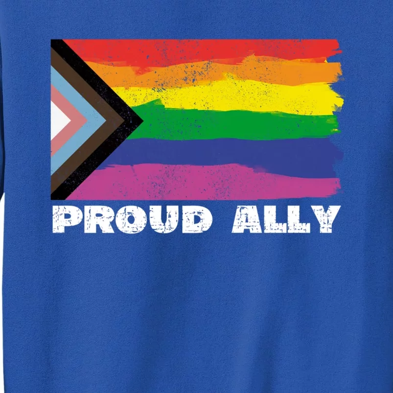 Proud Ally Pride Month Lgtbq Black Pride Flag Great Gift Sweatshirt