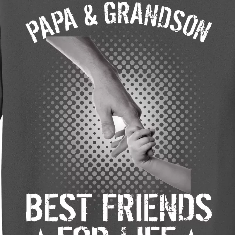 Papa And Grandson Best Friends For Life Tall Sweatshirt