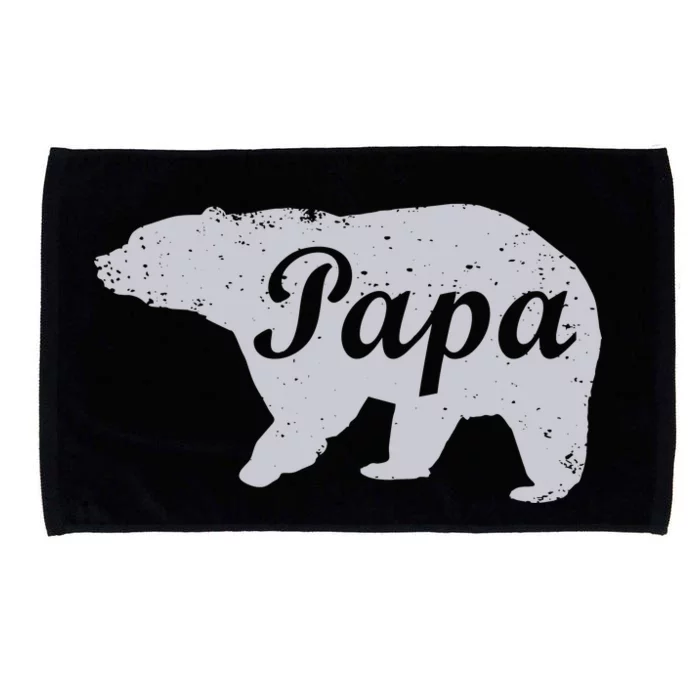 Papa Bear Microfiber Hand Towel