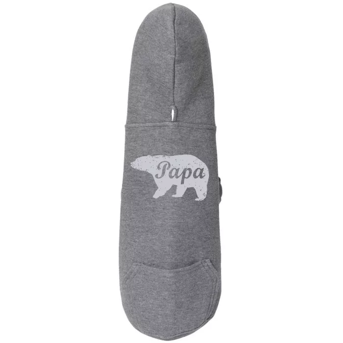 Papa Bear Doggie 3-End Fleece Hoodie