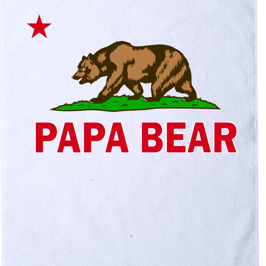 Papa Bear California Republic Platinum Collection Golf Towel