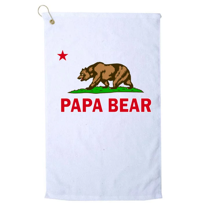 Papa Bear California Republic Platinum Collection Golf Towel