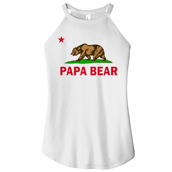 Papa Bear California Republic Women’s Perfect Tri Rocker Tank