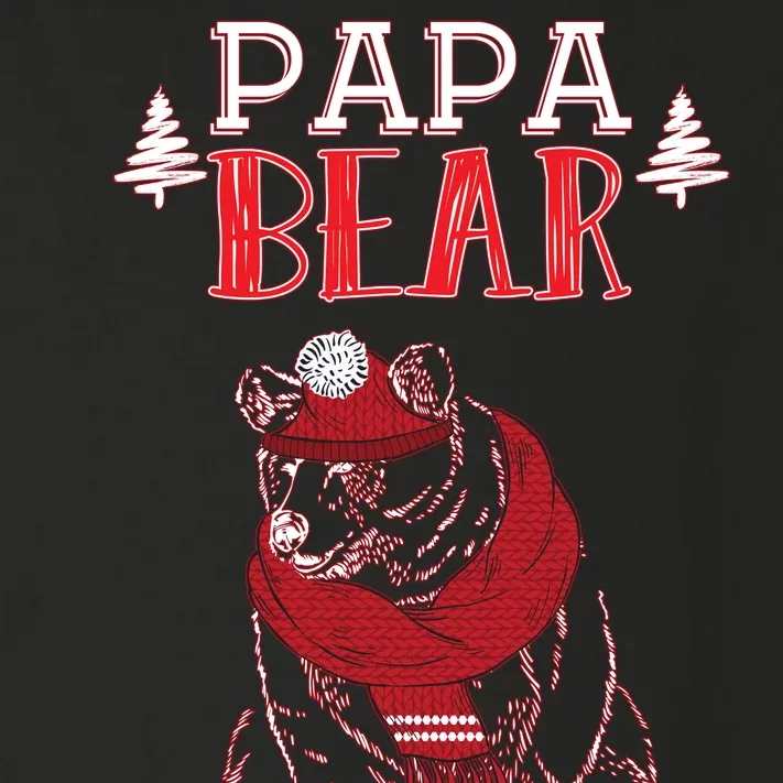 Papa Bear Christmas Santa Family Matching Pajamas Toddler Long Sleeve Shirt