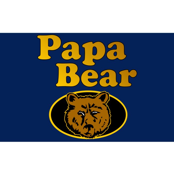 Papa Bear Fathers Dad Bumper Sticker