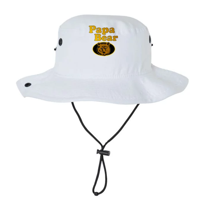 Papa Bear Fathers Dad Legacy Cool Fit Booney Bucket Hat