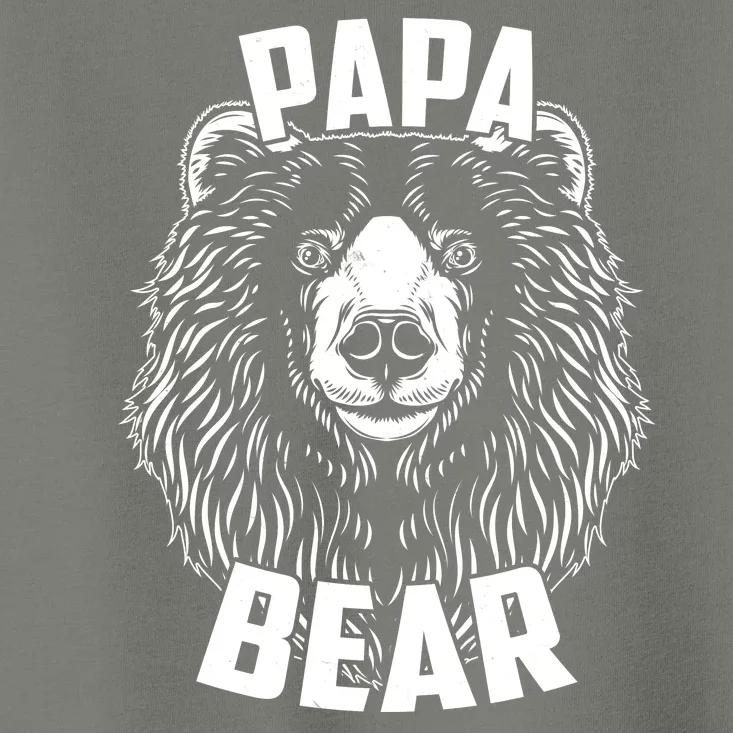 Papa Bear Father's Day Toddler T-Shirt