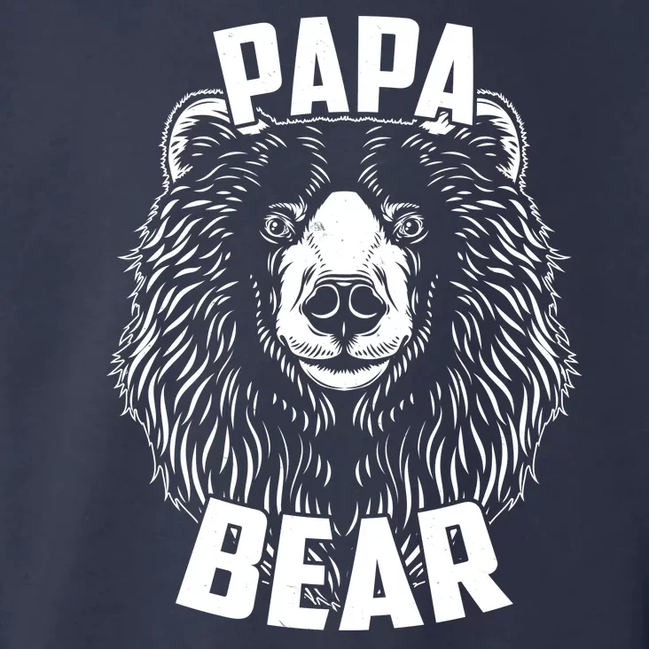 Papa Bear Father's Day Toddler Hoodie