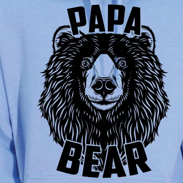 Papa Bear Father's Day Unisex Surf Hoodie