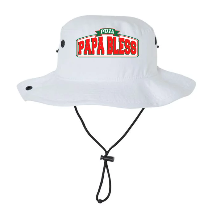 Papa Bless Pizza Funny Meme Prank Logo Legacy Cool Fit Booney Bucket Hat