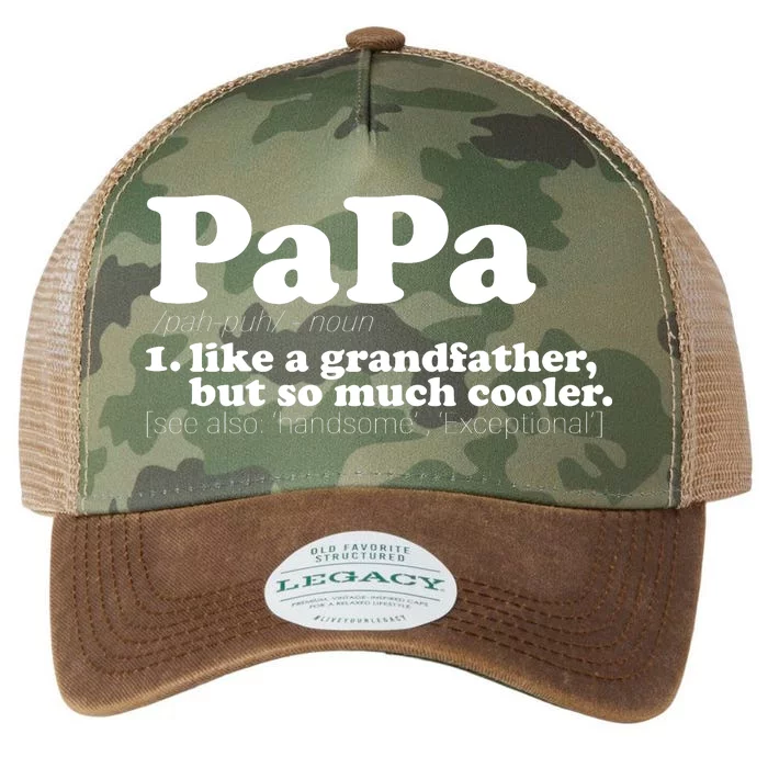 Papa Definition Legacy Tie Dye Trucker Hat