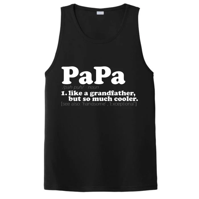 Papa Definition Performance Tank