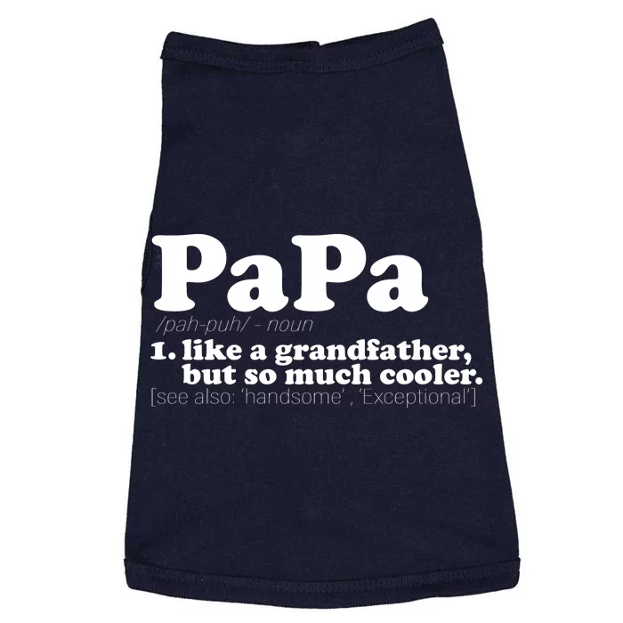 Papa Definition Doggie Tank